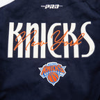 NBA NEW YORK KNICKS ORIGINAL PLAYERS BLOUSON POUR HOMME (MARINE MINUIT)