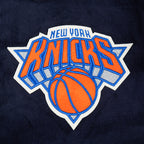 NBA NEW YORK KNICKS ORIGINAL PLAYERS BLOUSON POUR HOMME (MARINE MINUIT)