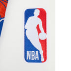 NBA NEW YORK KNICKS ON TOP MEN'S VARSITY JACKET (ROYAL/ORANGE/ROYAL)