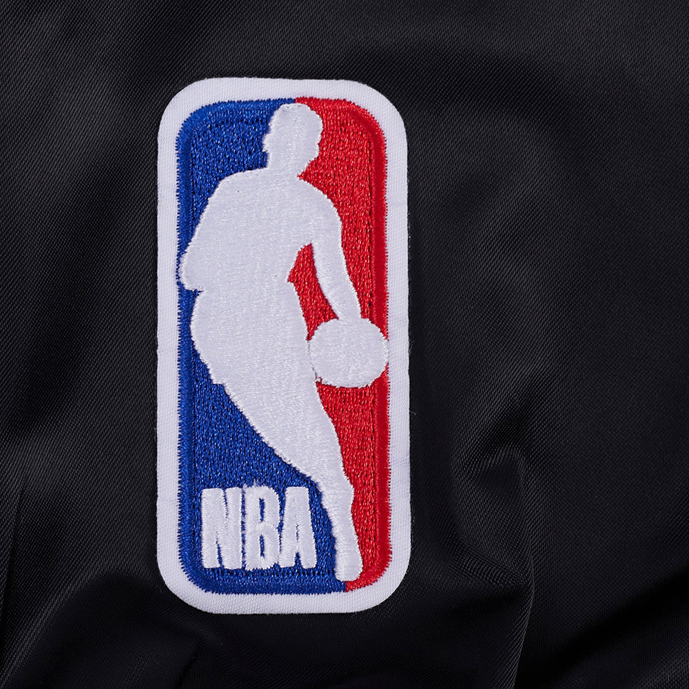 NEW YORK KNICKS 2026 NBA CHAMPIONSHIP  MEN'S SATIN JACKET (BLACK)