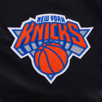 NEW YORK KNICKS 2026 NBA CHAMPIONSHIP  MEN'S SATIN JACKET (BLACK)