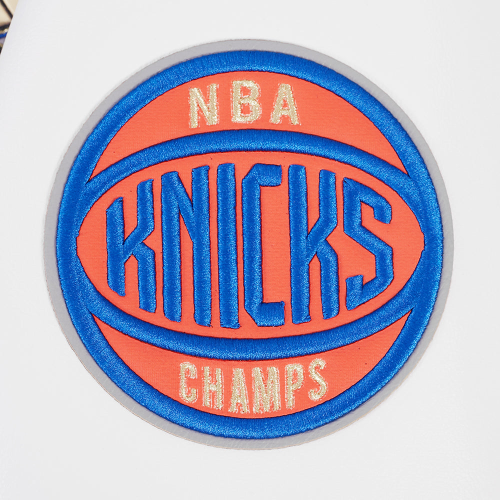 NBA NEW YORK KNICKS BLOUSON POUR HOMME (BLEU ROYAL/BLANC)