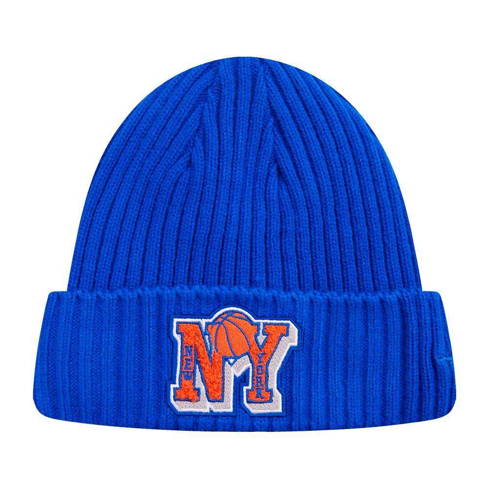 NBA NEW YORK KNICKS MASH UP TUQUE (BLEU ROYAL)