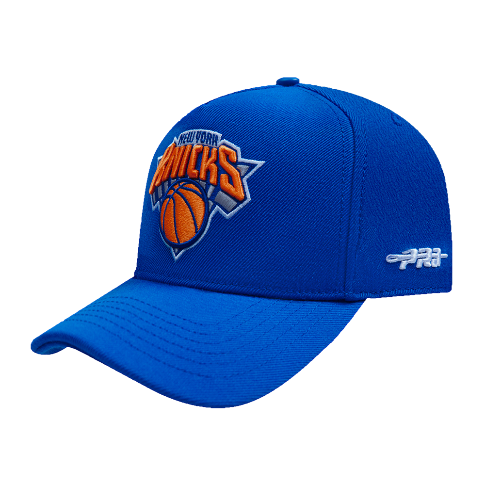 NBA NEW YORK KNICKS CITY EDITION 24-25 PINCH FRONT SNAPBACK HAT (ROYAL BLUE)