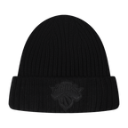 NBA NEW YORK KNICKS WASHED VANGUARD UNLINED PRO BEANIE CUFFED (BLACK)