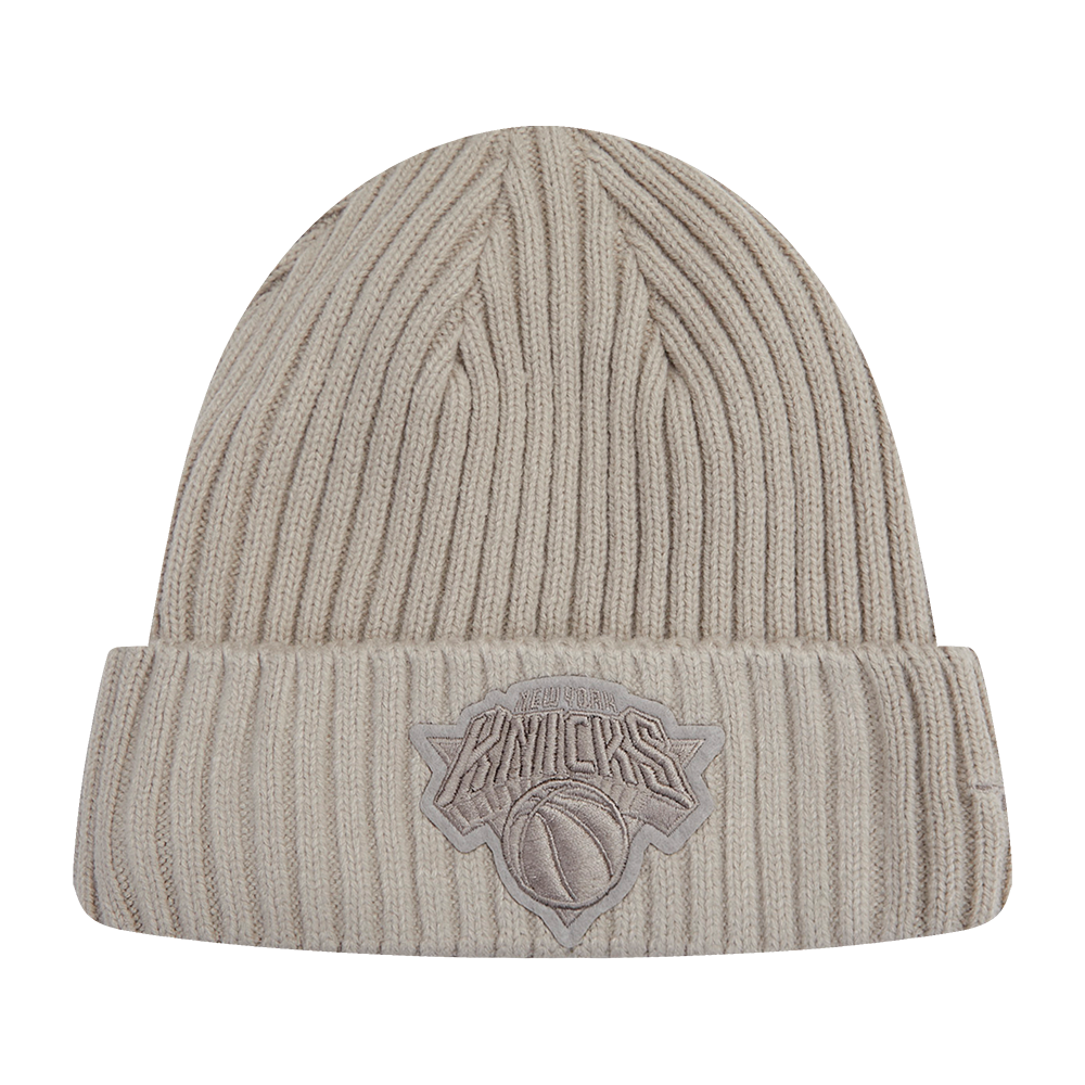 NBA NEW YORK KNICKS NEUTRAL TUQUE (TAUPE)