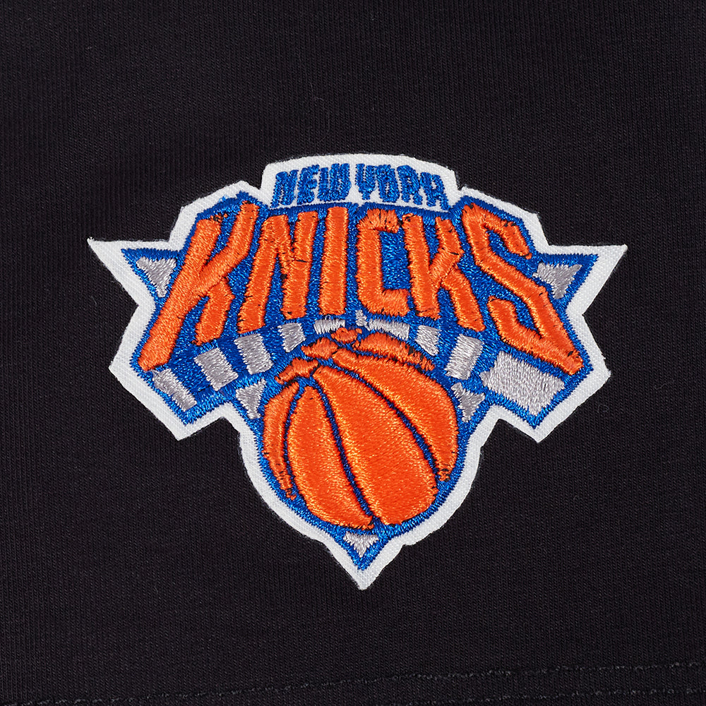 NBA NEW YORK KNICKS MODERN ORIGINALS WOMEN'S SJ BOXY TEE (BLACK)