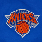NBA NEW YORK KNICKS MODERN ORIGINALS T-SHIRT EN JERSEY SIMPLE À COUPE CARRÉE POUR FEMME (BLEU ROYAL)