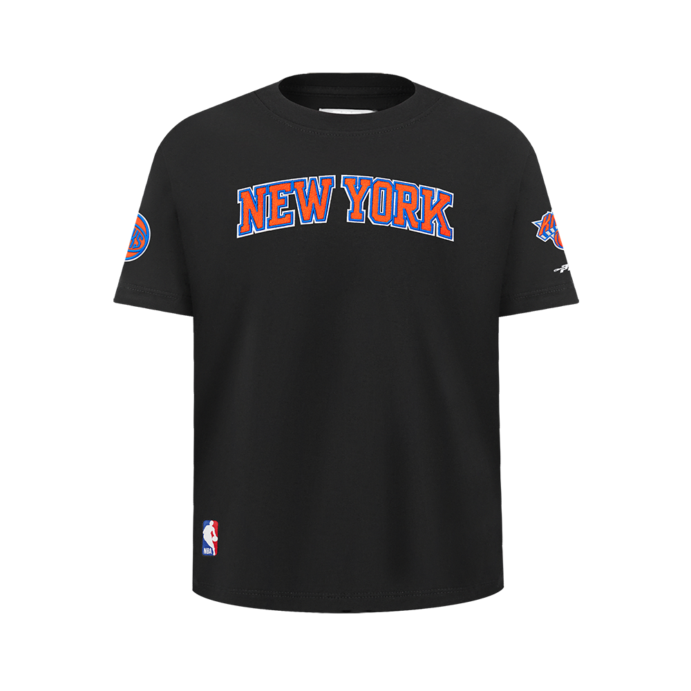 NBA NEW YORK KNICKS CLASSIC BIG BOY'S SJ TEE (BLACK)