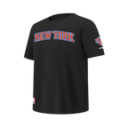 NBA NEW YORK KNICKS CLASSIC BIG BOY'S SJ TEE (BLACK)