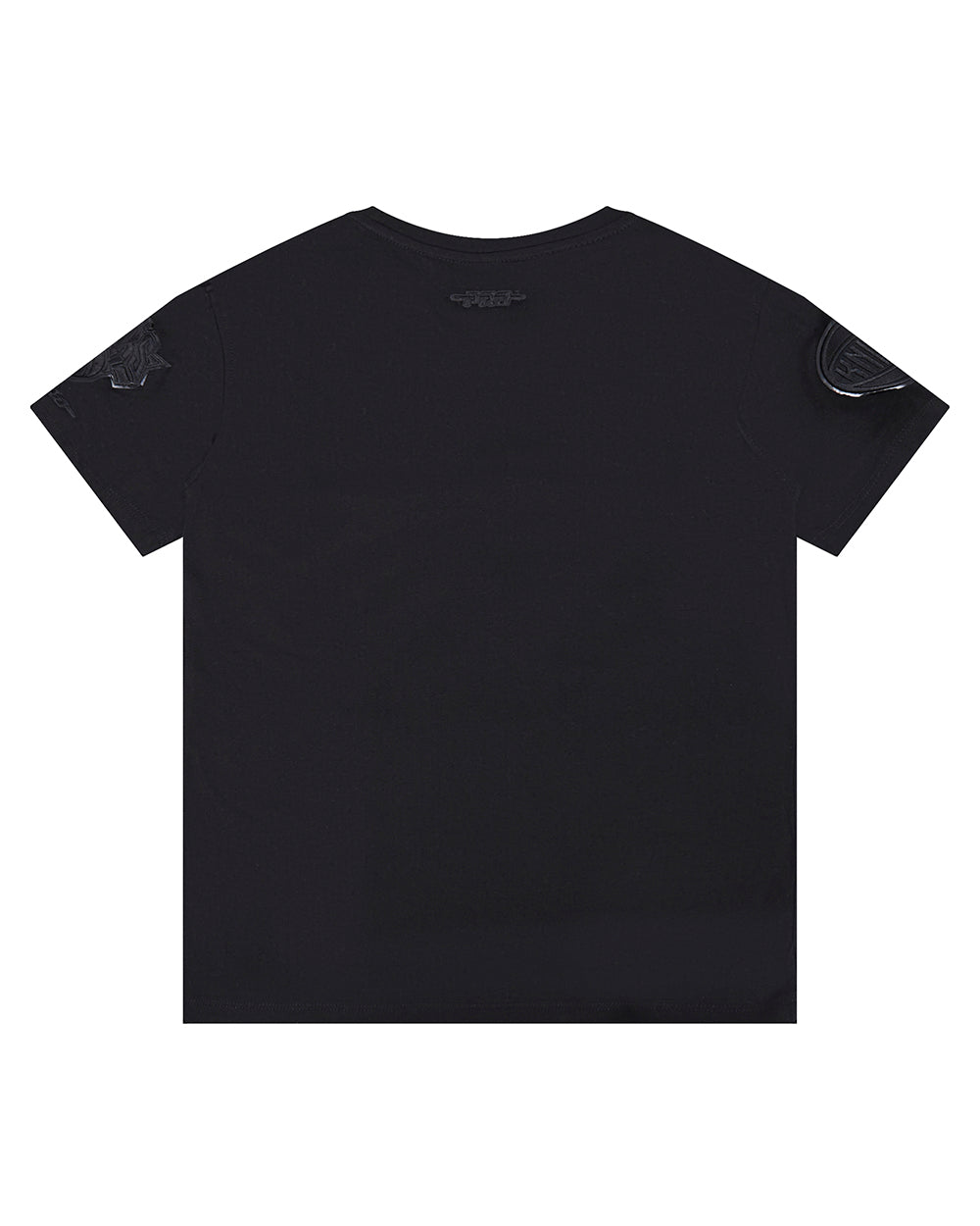 NBA NEW YORK KNICKS TRIPLE BLACK BIG BOY'S SINGLE JERSEY TEE (BLACK)
