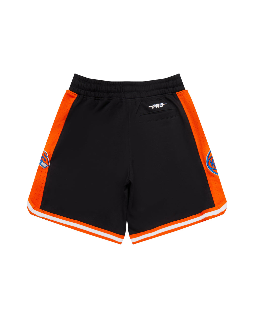 NBA NEW YORK KNICKS CLASSIC BIG BOY'S FLEECE 2.0 SHORT (BLACK/ORANGE)