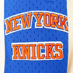 NBA NEW YORK KNICKS RETRO CLASSIC BIG BOY'S FLC 2.0 SHORT (EGGSHELL/ROYAL BLUE)