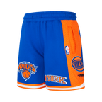 NBA NEW YORK KNICKS RETRO CLASSIC BIG BOY'S FLC 2.0 SHORT (ROYAL BLUE/ORANGE)