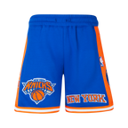 NBA NEW YORK KNICKS RETRO CLASSIC BIG BOY'S FLC 2.0 SHORT (ROYAL BLUE/ORANGE)