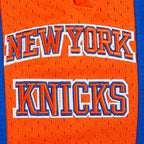 NBA NEW YORK KNICKS RETRO CLASSIC BIG BOY'S FLC 2.0 SHORT (ROYAL BLUE/ORANGE)