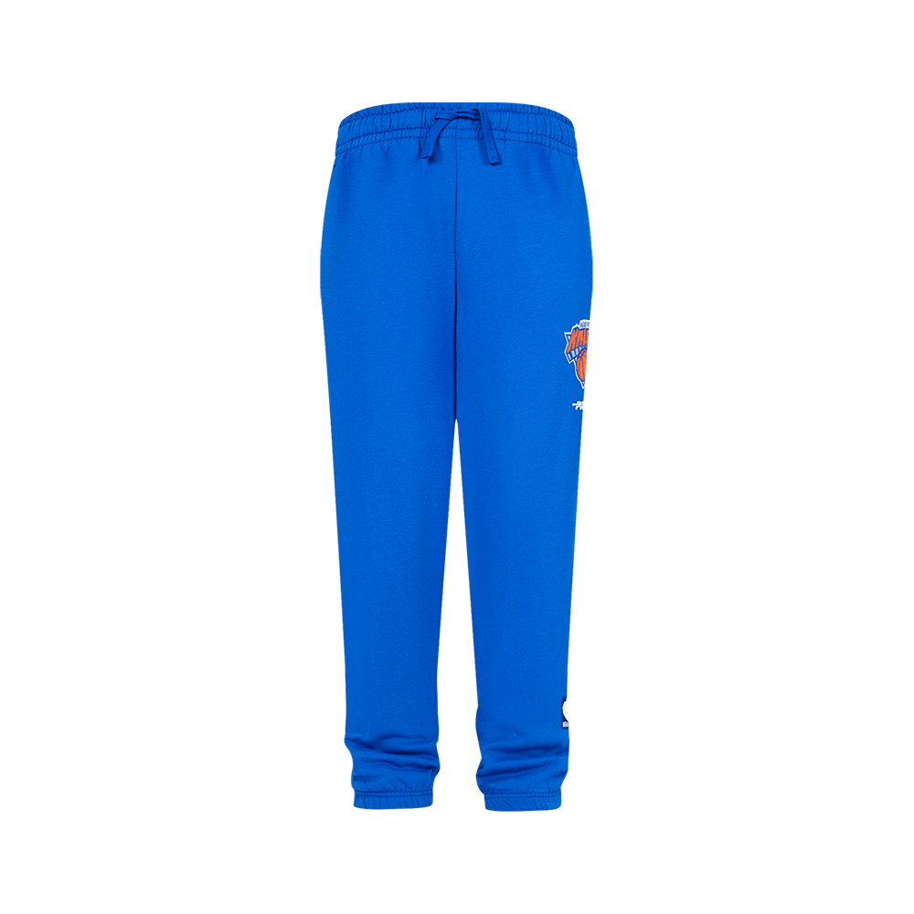 NBA NEW YORK KNICKS CLASSIC BIG BOY'S FLC SWEATPANT (ROYAL BLUE)