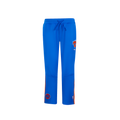 NBA NEW YORK KNICKS CLASSIC BIG BOY'S TRACK PANT (ROYAL BLUE/ORANGE)