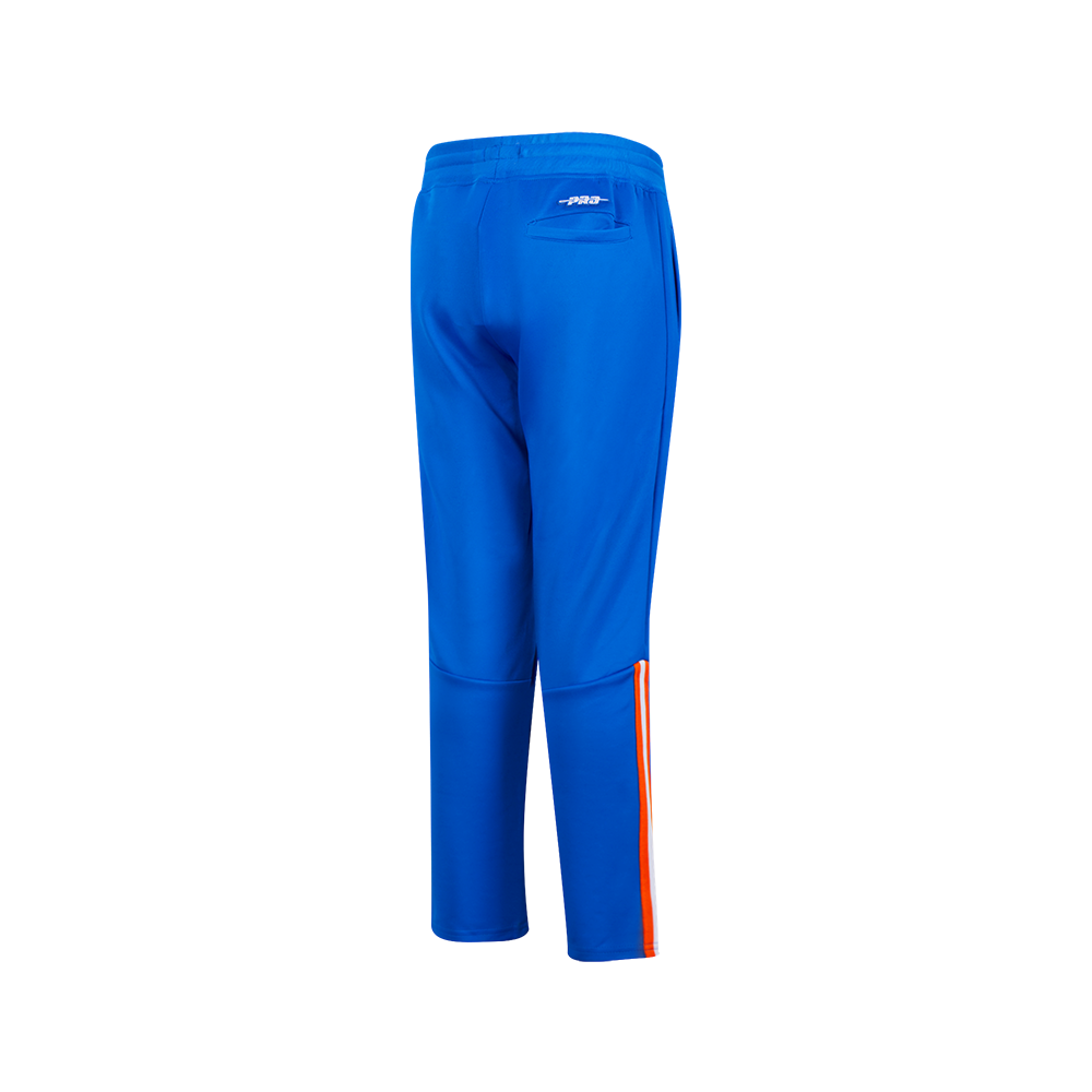 NBA NEW YORK KNICKS CLASSIC BIG BOY'S TRACK PANT (ROYAL BLUE/ORANGE)