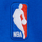 NBA NEW YORK KNICKS CLASSIC CHANDAIL À CAPUCHON EN MOLLETON À GLISSIÈRE POUR GARÇON JUNIOR (BLEU ROYAL)