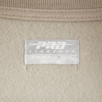 NBA NEW YORK KNICKS NEUTRAL BIG BOY'S FLEECE CREWNECK (TAUPE)