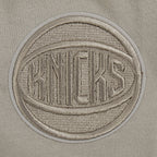 NBA NEW YORK KNICKS NEUTRAL CHANDAIL À CAPUCHON EN MOLLETON POUR GARÇON JUNIOR (TAUPE)