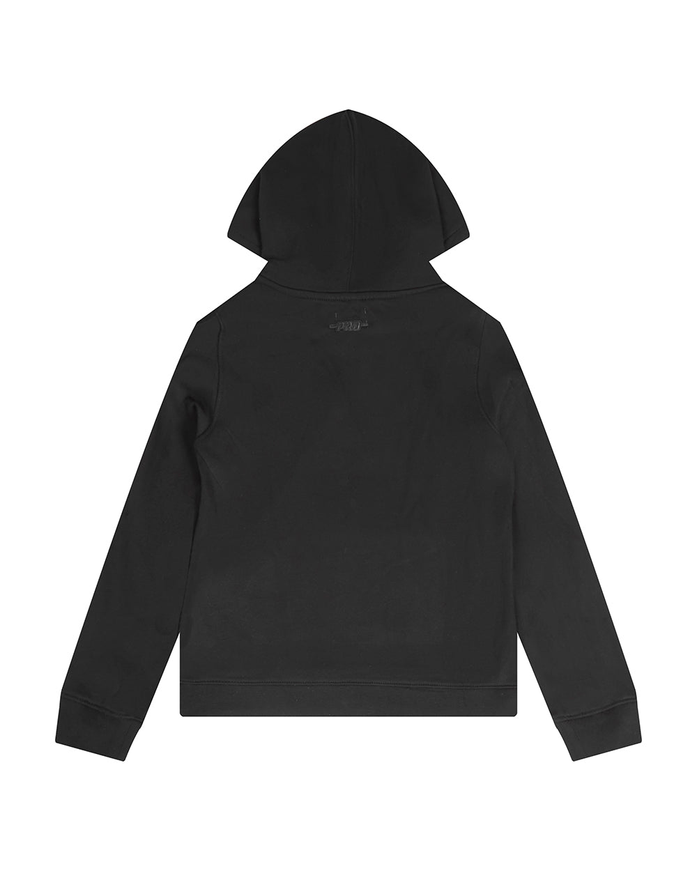 NBA NEW YORK KNICKS TRIPLE BLACK BIG BOY'S FLEECE PULLOVER HOODIE (BLACK)