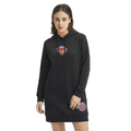 NBA NEW YORK KNICKS CLASSIC ROBE À CAPUCHON EN MOLLETON POUR FEMME (NOIR)