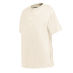 NBA NEW YORK KNICKS NEUTRAL WOMEN'S T-SHIRT DRESS (EGGSHELL)