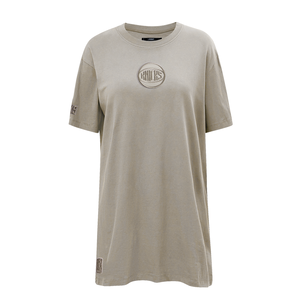 NBA NEW YORK KNICKS NEUTRAL ROBE T-SHIRT POUR FEMME (TAUPE)
