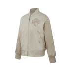 NBA NEW YORK KNICKS NEUTRAL BLOUSON EN SERGÉ POUR GARÇON JUNIOR (TAUPE)