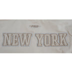 NBA NEW YORK KNICKS NEUTRAL BLOUSON EN SERGÉ POUR GARÇON JUNIOR (TAUPE)