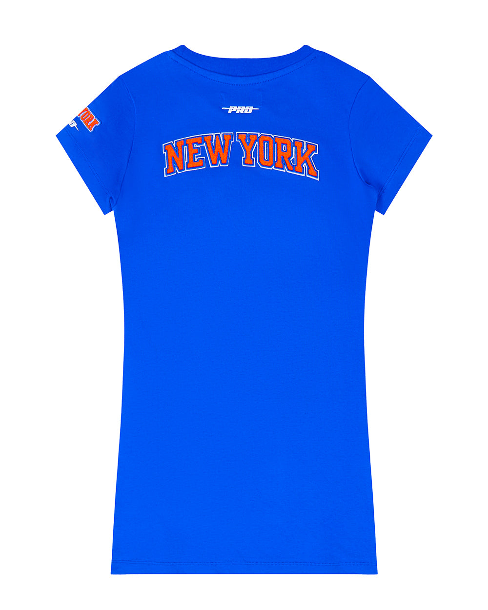 NBA NEW YORK KNICKS CLASSIC BIG GIRLS TEE DRESS (ROYAL BLUE)