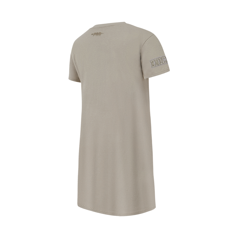 NBA NEW YORK KNICKS NEUTRAL ROBE T-SHIRT POUR FILLE JUNIOR (TAUPE)