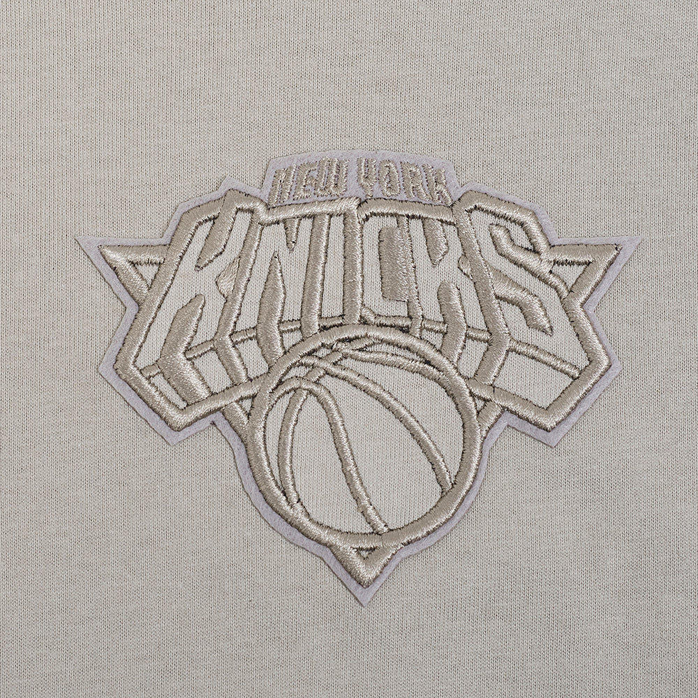 NBA NEW YORK KNICKS NEUTRAL ROBE T-SHIRT POUR FILLE JUNIOR (TAUPE)