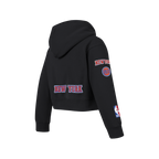 NBA NEW YORK KNICKS CLASSIC BIG GIRL'S FLC FZ HOODIE (BLACK)
