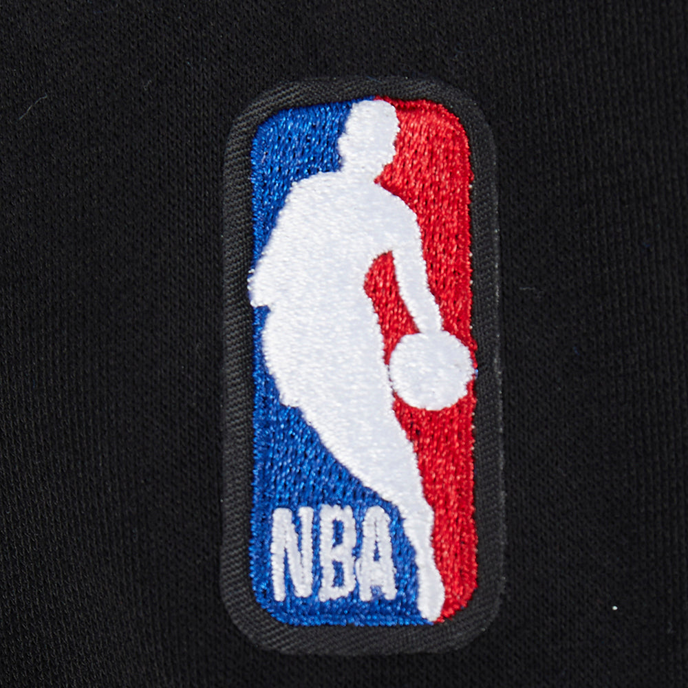 NBA NEW YORK KNICKS CLASSIC BIG GIRL'S FLC FZ HOODIE (BLACK)