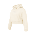 NBA NEW YORK KNICKS NEUTRAL BIG GIRL'S FLC PO HOODIE (EGGSHELL)