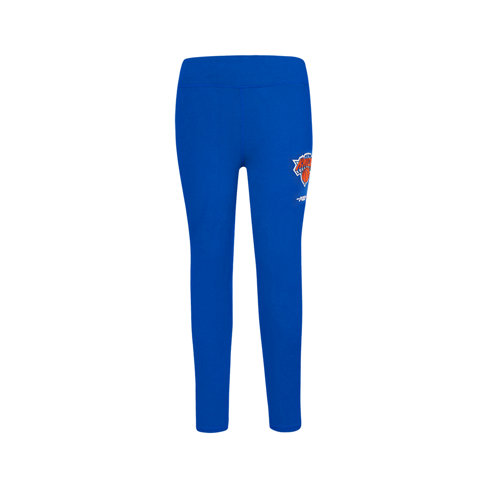 NBA NEW YORK KNICKS CLASSIC BIG GIRLS LEGGING (ROYAL BLUE)