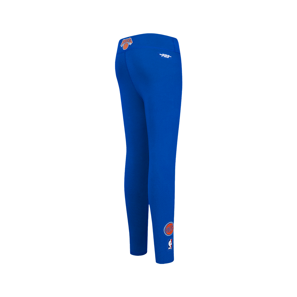 NBA NEW YORK KNICKS CLASSIC BIG GIRL'S LEGGING (ROYAL BLUE)