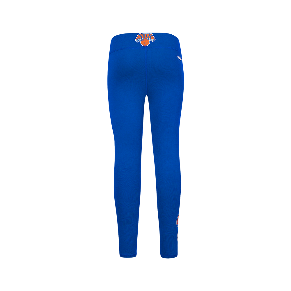 NBA NEW YORK KNICKS CLASSIC BIG GIRL'S LEGGING (ROYAL BLUE)