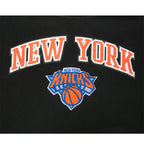 NBA NEW YORK KNICKS CLASSIC CHENILLE WOMEN'S SWEATSHIRT (BLACK)
