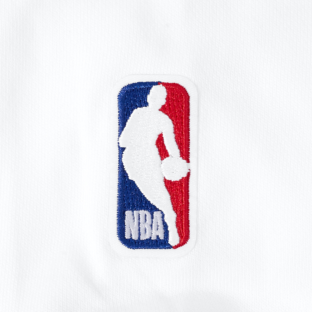 NBA NEW YORK KNICKS CLASSIC CHENILLE WOMEN'S SWEATSHIRT (WHITE)