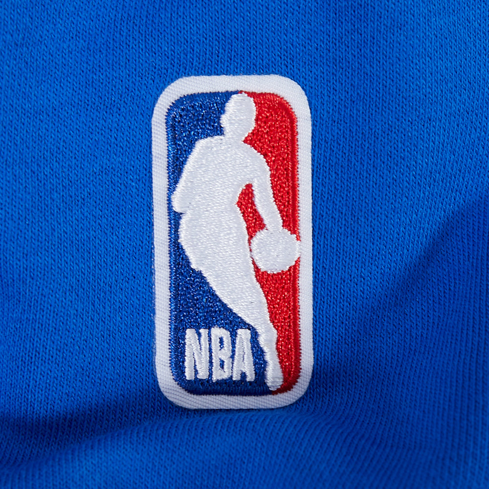 NBA NEW YORK KNICKS RETRO CLASSICS WOMEN'S SWEATSHIRT (ROYAL/ORANGE/ROYAL)