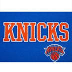 NBA NEW YORK KNICKS RETRO CLASSICS WOMEN'S SWEATSHIRT (ROYAL/ORANGE/ROYAL)