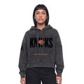 NBA NEW YORK KNICKS ECLIPSE WOMEN'S SWEATSHIRT (WASHED BLACK)