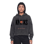 NBA NEW YORK KNICKS ECLIPSE WOMEN'S SWEATSHIRT (WASHED BLACK)