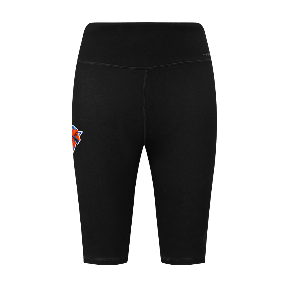 NBA NEW YORK KNICKS CLASSIC WOMEN'S COTTON BIKE SHORT (BLACK)