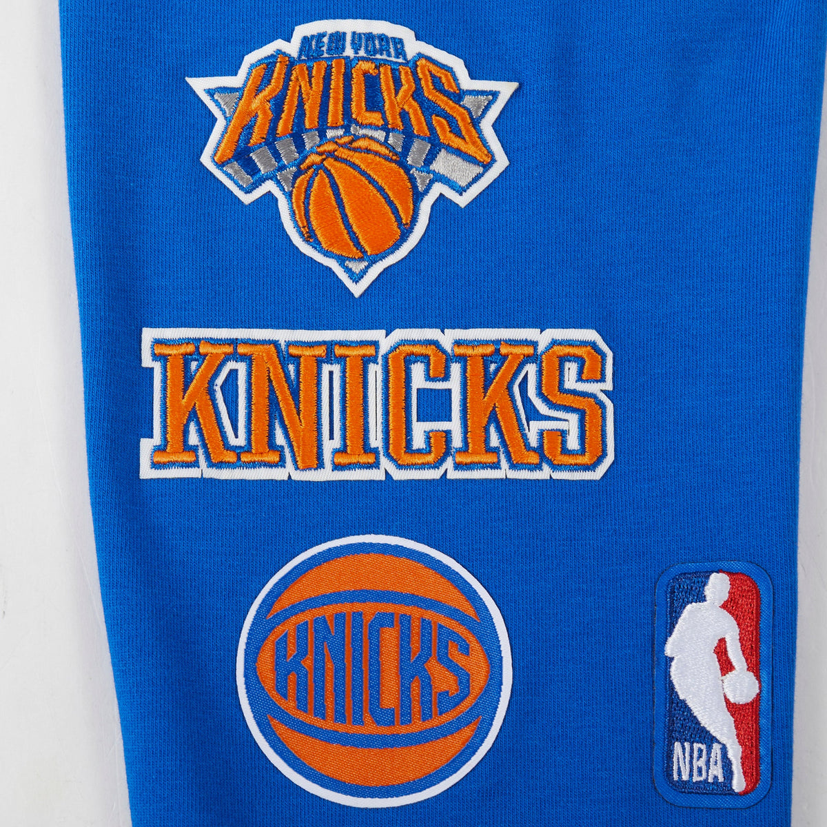 NBA NEW YORK KNICKS RETRO CLASSIC LEGGING EN JERSEY POUR FEMME (BLEU ROYAL)