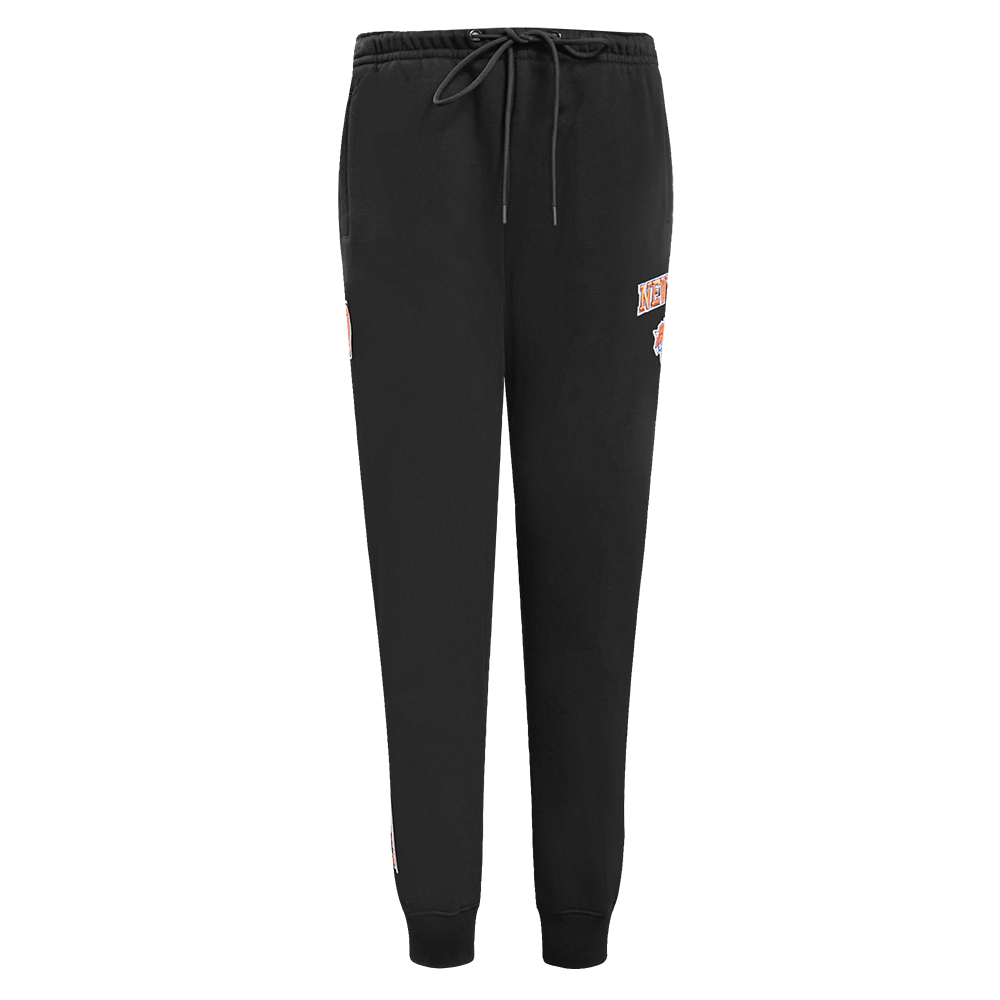 NBA NEW YORK KNICKS CLASSIC WOMEN'S FLEECE SWEATPANT (BLACK)